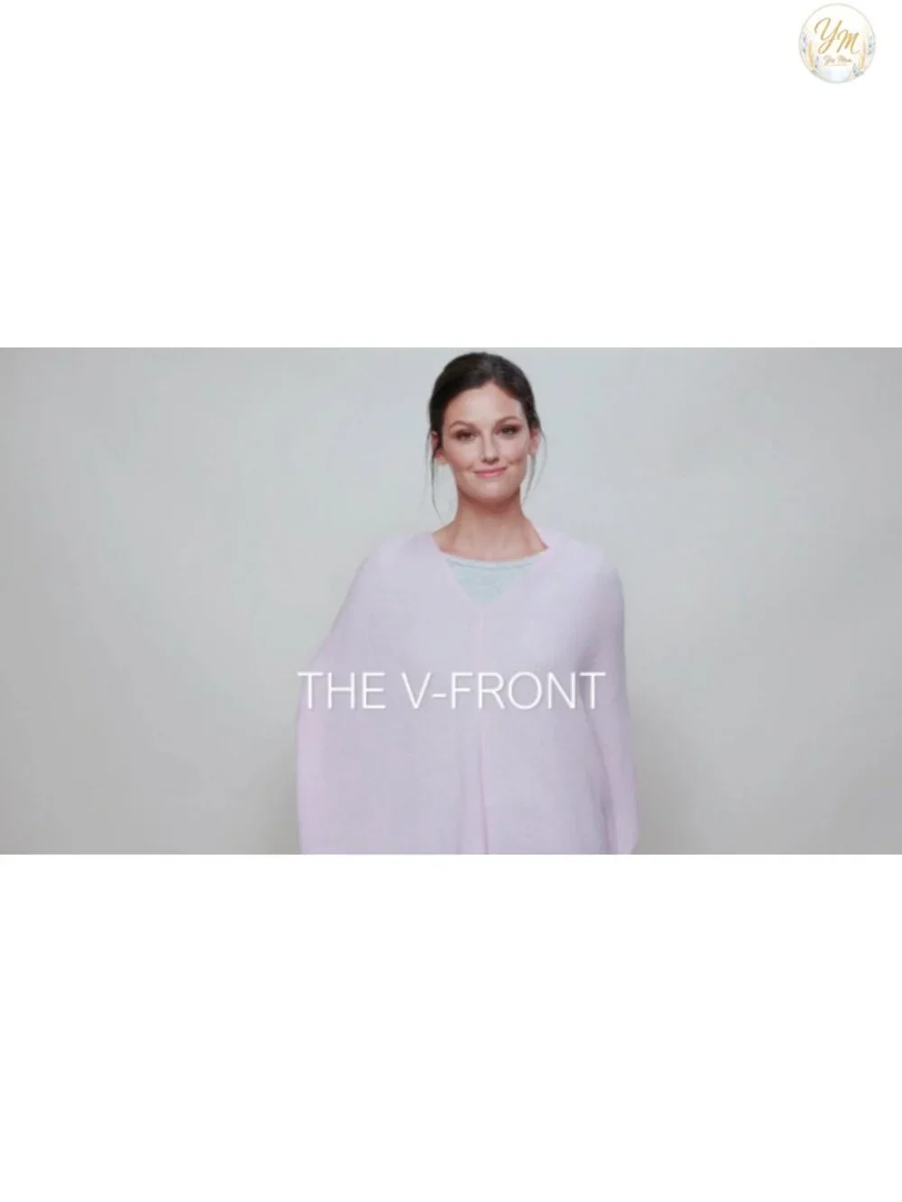 Luxury Cashmere Blend Poncho Shawl Wrap Topper One Size